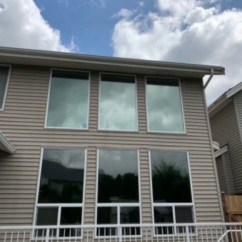 Window Film Type: LLumar DR-15(Top) & LLumar DR-35(Lower)-Exterior