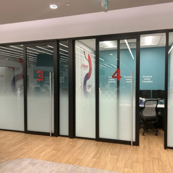 Window Film Type: LLumar Mini Dot Matrix Gradient