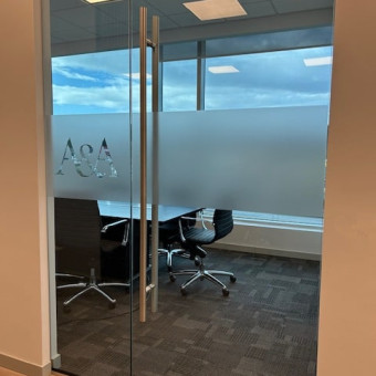 Window Film Type: Boardroom Logo